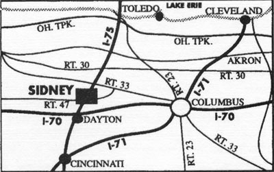 Ohio Map